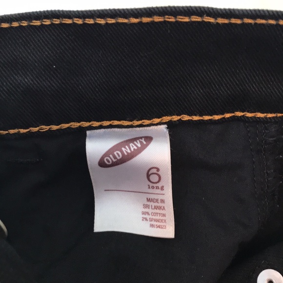 Ladies Old Navy “the Flirt” Black Jeans - Picture 4 of 6